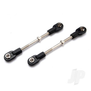 Traxxas Linkage, steering (Revo 3.3) (3x50mm Turnbuckle) (2 pcs) / rod ends (Short) (4 pcs) / hollow balls (4 pcs)