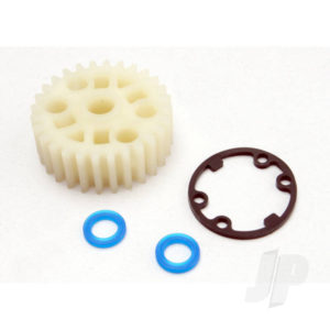 Traxxas center Differential (Revo) / X-ring seals (2 pcs) / gasket (1pc) (Replacement gear for 5414)