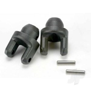 Traxxas Yokes, stub axle (2 pcs) / pins (2 pcs)