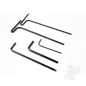 Traxxas Hex wrenches; 1.5mm, 2mm, 2.5mm, 3mm, 2.5mm ball