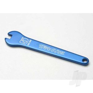 Traxxas Flat wrench, 5mm (Blue-anodized aluminium)