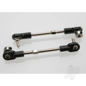 Traxxas Linkage, Rear sway bar (Revo / Slayer) (3x50mm turnbuckle) (2 pcs) (assembled with rod ends, hollow balls and ball stud)