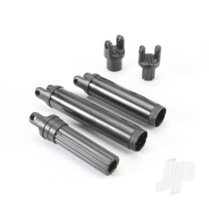 Traxxas Half shafts, center (internal splined (3 pcs) / external splined (2 pcs)) (plastic parts only)