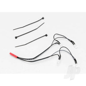 Traxxas LED lights, Front harness (4 clear lights), Summit