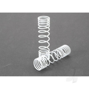 Traxxas Springs, Rear (white) (progressive rate) (2 pcs)