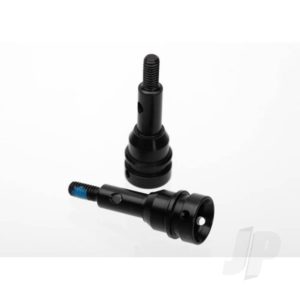 Traxxas Stub axle, Front, 6mm (Steel-splined constant-velocity driveshaft) (2 pcs)