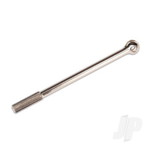 Traxxas Half shaft, external splined (Steel-spline constant-velocity) (1pc) (fits 2WD Rustler / Stampede)