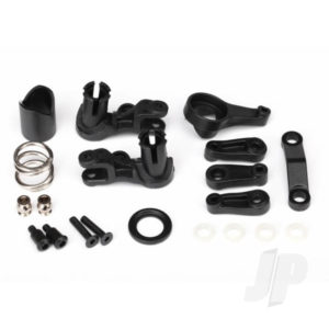 Traxxas Steering bellCranks / servo saver / servo saver spring / servo spring retainer / servo horn, steering
