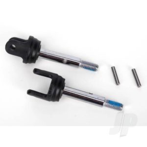 Traxxas Stub axles, Rear, heavy duty (2 pcs) / pins (2 pcs)