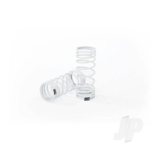 Traxxas Springs, Front (white) (progressive rate) (2 pcs)