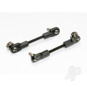 Traxxas Linkage, Rear sway bar (2 pcs) (assembled with rod ends, hollow balls and ball studs)