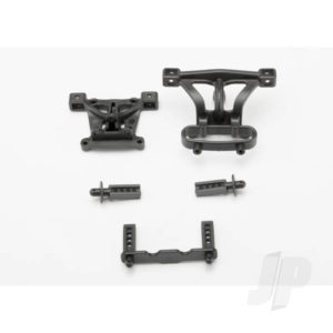 Traxxas Body mounts, Front & Rear / Body mount posts, Front & Rear