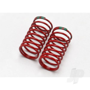 Traxxas Spring, shock (GTR) (0.88 rate, double Green) (1 pair)