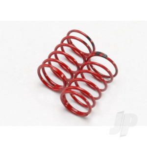 Traxxas Spring, shock (GTR) (1.02 rate, double black) (1 pair)