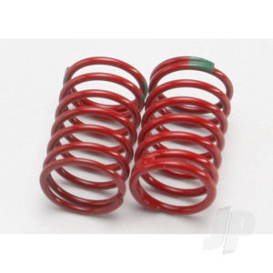 Traxxas Spring, shock (GTR) (1.92 rate, Green) (1 pair)
