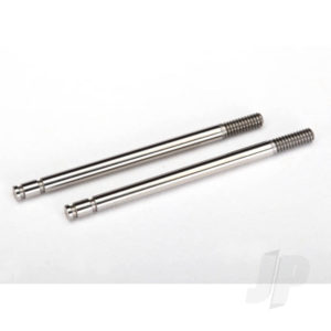 Traxxas Shock shafts, Steel, chrome finish (2 pcs)