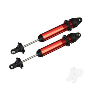 Traxxas Shocks, GTX, aluminium (Red-anodized) (fully assembled with out springs) (2 pcs)