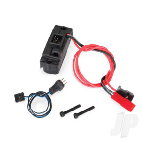 Traxxas LED lights, power supply (regulated, 3V, 0.5-amp) / 3-in-1 wire harness