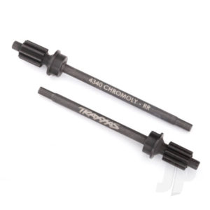 Traxxas Axle shaft, Rear, heavy duty (left & right) / portal drive input Rear (machined)