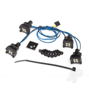 Traxxas LED expedition rack scene light kit (fits #8111 Body, requires #8028 power supply)