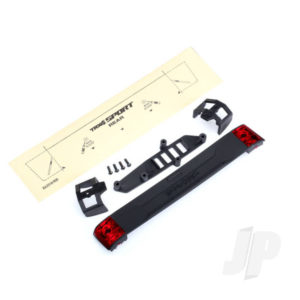 Traxxas Tailgate panel / tailgate retainers (2 pcs) / tailgate mount / tail light lens (2 pcs) (left & right) / 2.5x8 BCS (4 pcs) (fits #8111 or #8112 Body)
