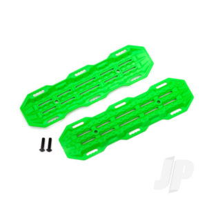 Traxxas Traction boards, Green / mounting hardware