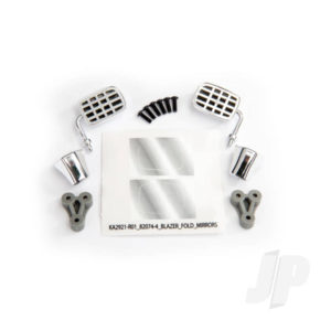 Traxxas Mirrors, side (folding) (fits #8130 Body)