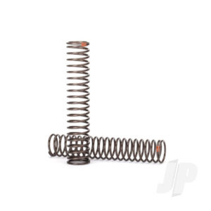 Traxxas Springs, shock, Long (natural finish) (GTS) (0.39 rate, orange stripe) (for use with TRX-4 Long Arm Lift Kit)
