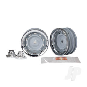 Traxxas Wheels, 1.9in, Chrome (2 pcs)