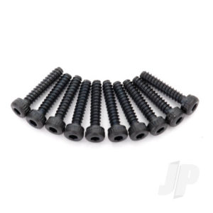 Traxxas Screws, 2x10mm cap-head, self-tapping (hex drive) (10 pcs)