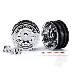 Traxxas Chrome Wheels (2 pcs)