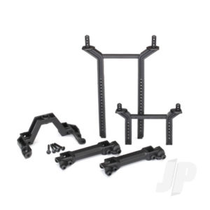 Traxxas Body mounts & posts, Front & Rear (complete Set)