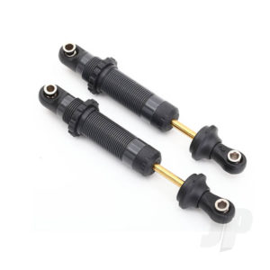 Traxxas Shocks, GTS hard-anodized, PTFE-coated aluminium bodies with TiN shafts (assembled with spring retainers) (2 pcs)