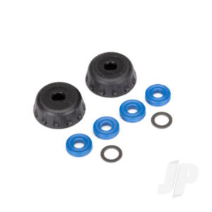 Traxxas Double seal kit, GTR shocks (x-rings (4 pcs) / 4x6x0.5mm PTFE-coated washers (2 pcs) / bottom caps (2 pcs)) (renews 2 shocks)