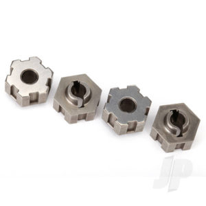 Traxxas Wheel Hubs, hex, Steel (4 pcs)