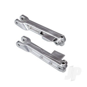 Traxxas Sway bar arms, Rear (satin-plated)