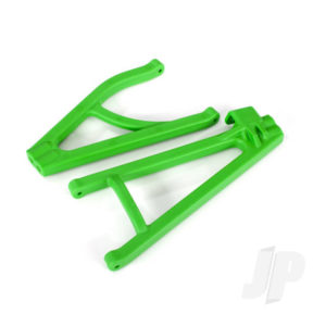 Traxxas Suspension arms, Green, Rear (right), heavy duty, adjustable wheelbase (upper (1pc) / lower (1pc))