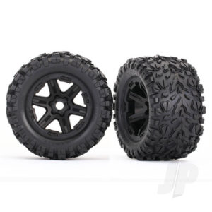 Traxxas Tyres and Wheels, Assembled Glued Talon EXT Tyres (2 pcs)