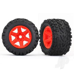 Traxxas Tyres and Wheels, Assembled Glued Talon EXT Tyres (2 pcs)