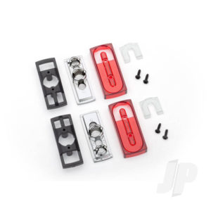 Traxxas Tail light lens (2)/ tail light housing (2)/ tail light housing mount (2)/ reverse lens TRX8814X