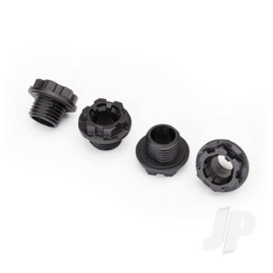 Traxxas Stub axle nut (4 pcs)
