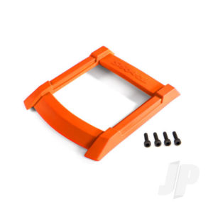 Traxxas Skid plate, roof (Body) (orange) / 3x12mm CS (4 pcs)