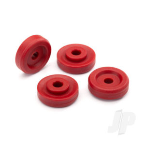 Traxxas Wheel Washers - Red (4) TRX8957R