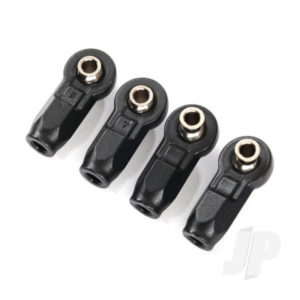 Traxxas Rod ends (4pcs) (assembled with steel pivot balls) (replacement ends for 8547A, 8547R, 8547X, 8948A, 8948G, 8948R, 8948X, 8997A, 8997G TRX8958