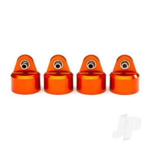 Traxxas Maxx GT-Maxx Aluminium Shock Caps (4) - Orange Anodized TRX8964T