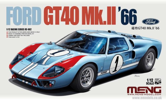 Meng 1/12 Ford GT40