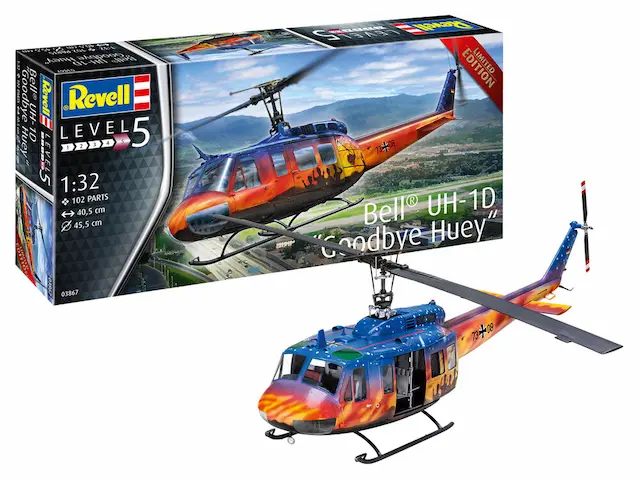 Revell Bell UH-1D Good Bye Huey 1/32 03867 - Image 8