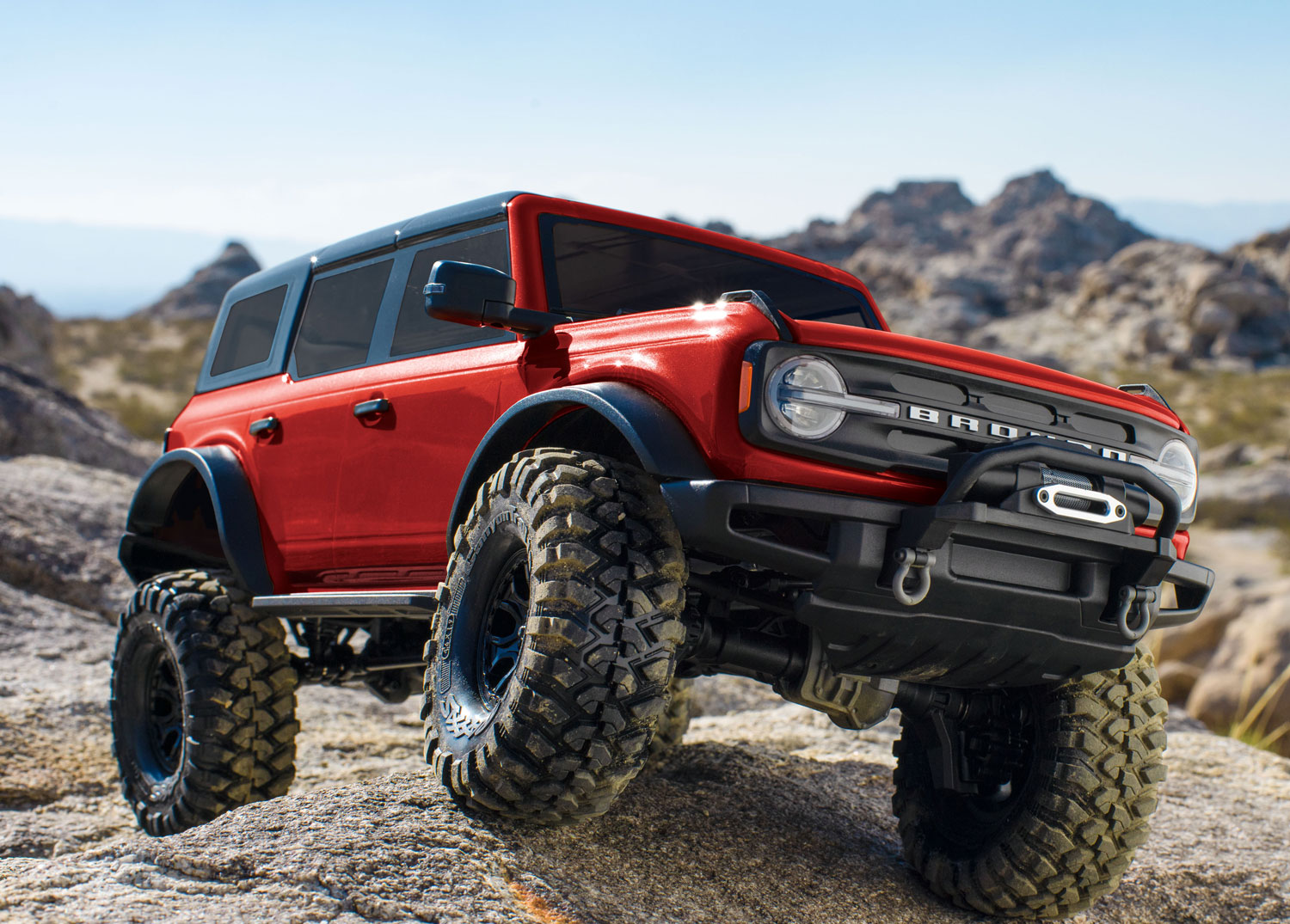 Traxxas TRX4 2021 Ford Bronco 1/10 Crawler - Red