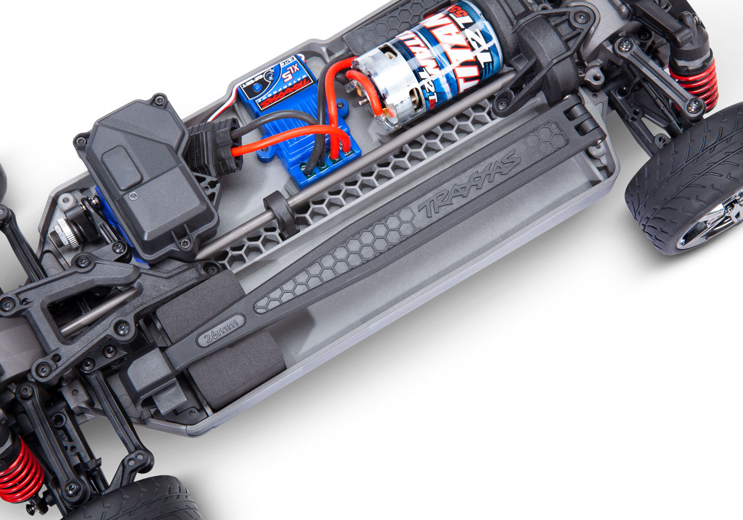 Traxxas Chevrolet Corvette Silver Stingray 1/10 AWD Supercar - Image 5