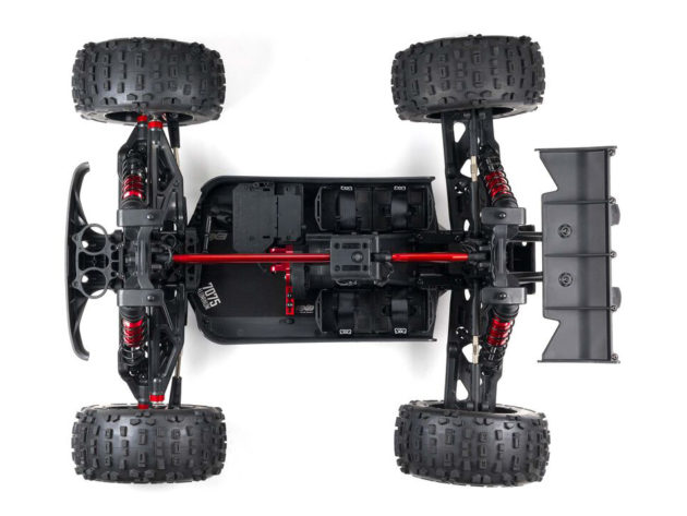 Arrma 1/5 OUTCAST 4WD EXtreme Bash Roller Stunt Truck - Black